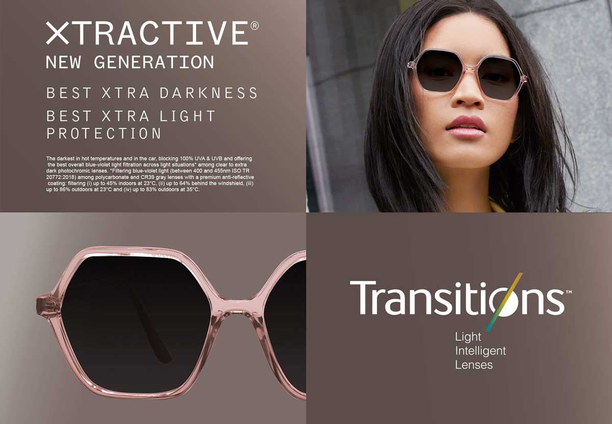 Transitions XTRActive New Generation Online optika